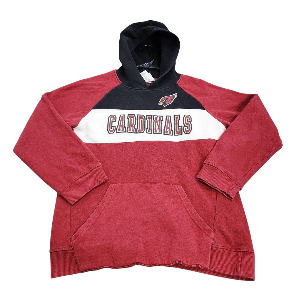 Arizona Cardinals Sweatshirt Boys XL Red NFL Football Hoodie NFL Team Apparel
